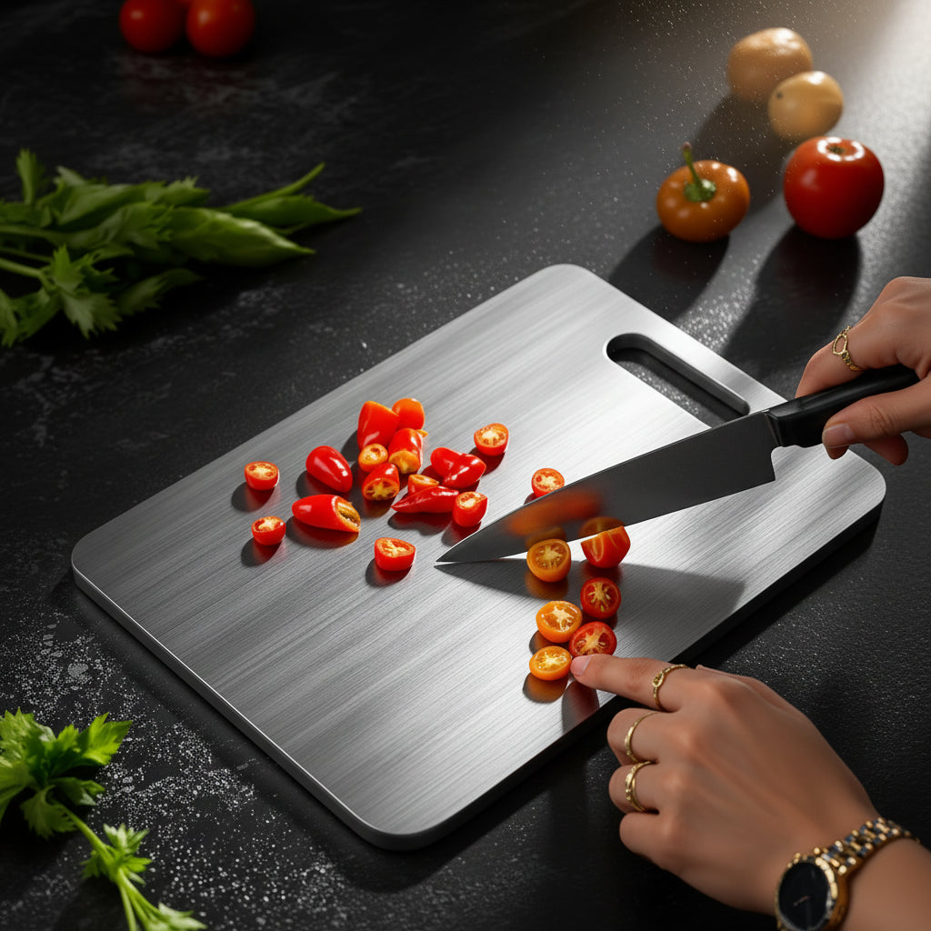 Gourmé Premium Titanium Cutting Board™